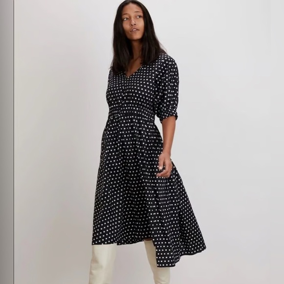 The Kit short sleeve Black high low cube Sophie dress size S - Picture 1 of 10